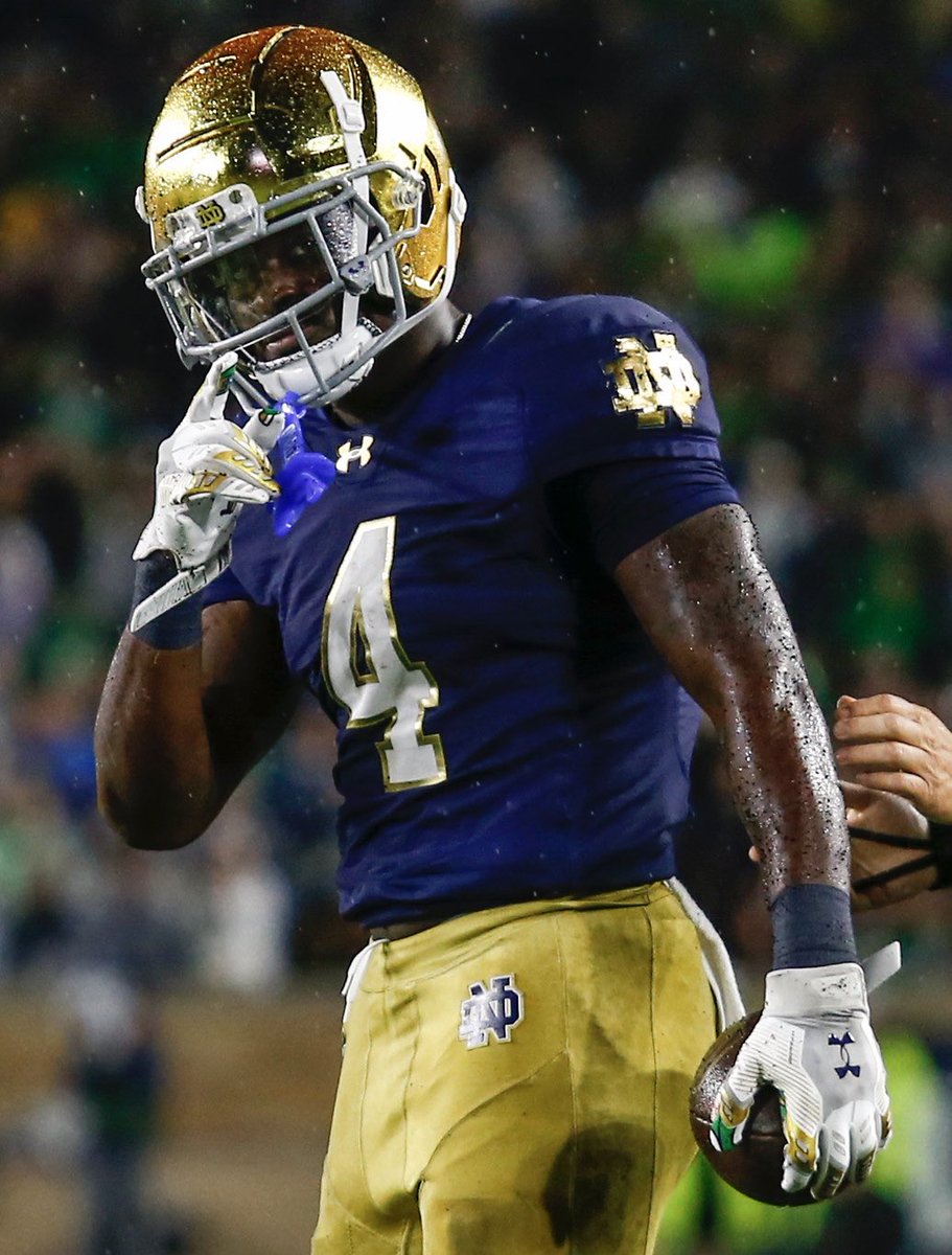 Good morning. We get to watch Jeremiyah Love play football this afternoon. And for that, we should all be grateful.

So get up. Happy Notre Dame football game day. ☘️