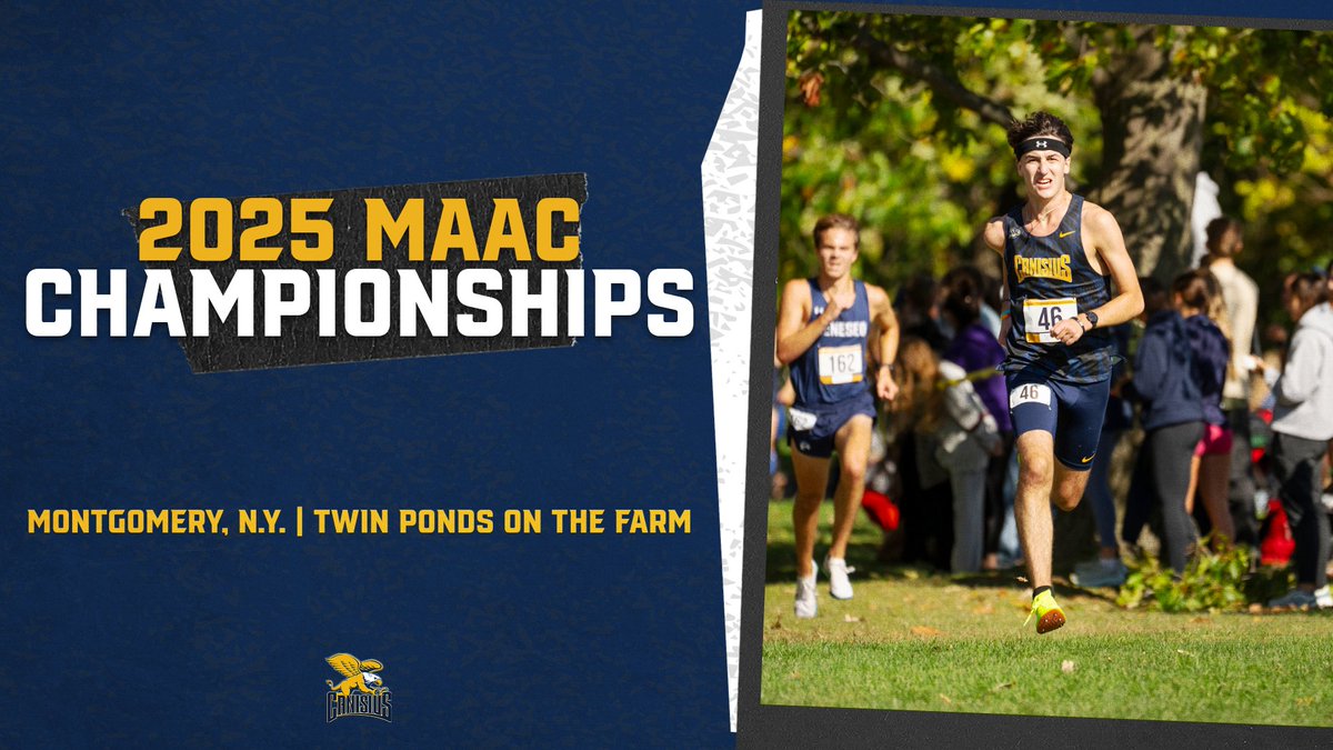 Time for MAAC Championships!

📍 - Montgomery, N.Y.
⏰ - 11 a.m.
📊 - tinyurl.com/27zkw96z
📰 - tinyurl.com/f4wa2tt8