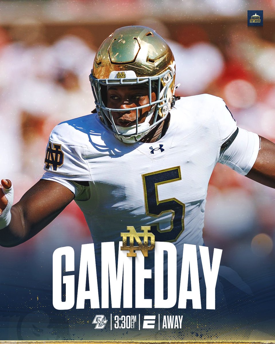 GET UP IT’S GAMEDAY! #BeatBostonCollege