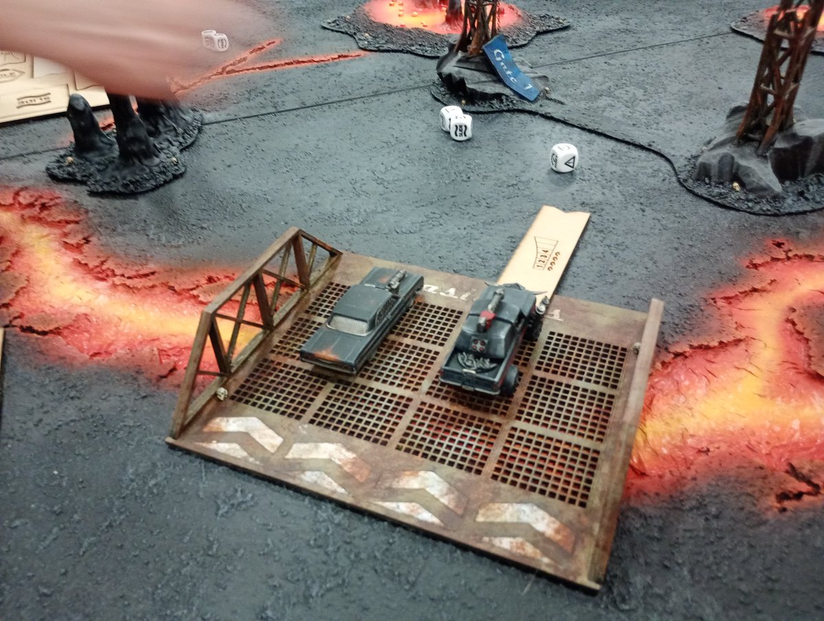 leadpile's tweet image. Crisis wargame show 
Gaslands