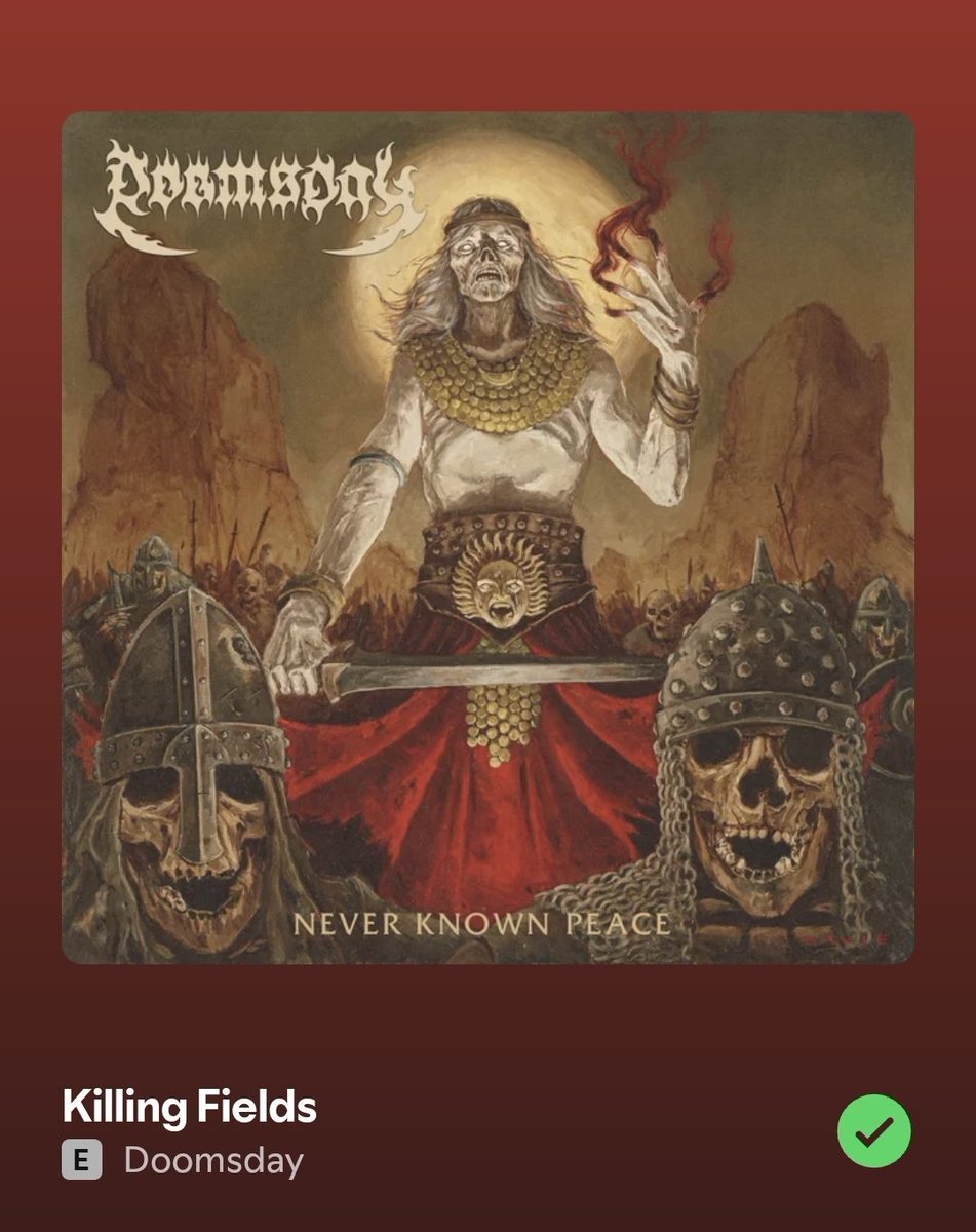 Daily Banger 💣

Doomsday - Killing Fields