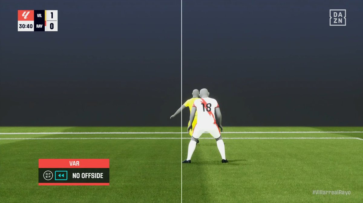 🚨💥 ¡𝗘𝗥𝗥𝗢𝗥 𝗱𝗲 𝗻𝗼𝘃𝗮𝘁𝗼𝘀 𝗲𝗻 𝗲𝗹 𝗦𝗔𝗢𝗧 𝗲𝗻 𝗲𝗹 𝗩𝗶𝗹𝗹𝗮𝗿𝗿𝗲𝗮𝗹 - 𝗥𝗮𝘆𝗼 𝗩𝗮𝗹𝗹𝗲𝗰𝗮𝗻𝗼!

❌ El VAR, con López Toca a la cabeza, decidió analizar una acción 𝗡𝗢 revisable.

▪️ El Rayo recupera la posesión y la pierde antes de la acción del gol.