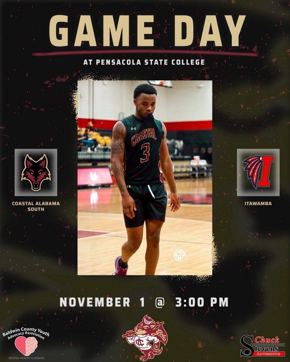 🏀  GAME DAY  🗓️

Day ✌️ of ✌️ at the Pensacola State Classic

Live stream: piratenetwork.live/watch-live/

#ComeToTheCoast 🏝️