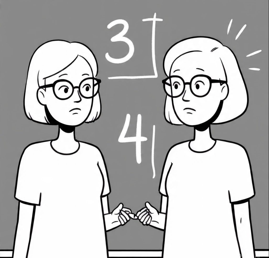 MonteSyrie's tweet photo. “3-4”
The teacher’s “6-7” in the context of meeting or exceeding standard.
You know that place where we pretend we truly know the difference.
Yes.
Silly.
#ThreeFour https://t.co/SbfK6dk9MK