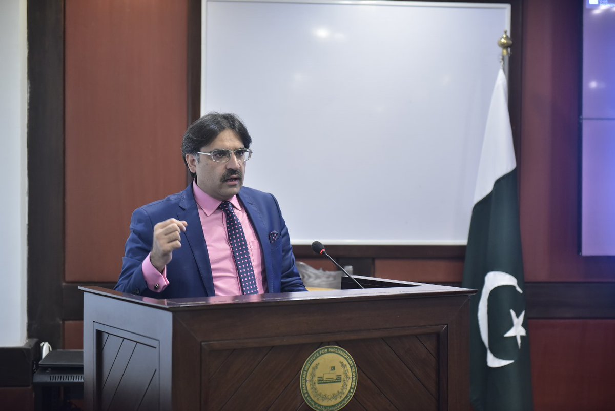 PIPS_GOV's tweet image. The Pakistan Institute for Parliamentary Services (PIPS), in collaboration with Mustehkam Parlimaan (MuP) – an EU funded project, is organizing a four-day Advance Legislative Drafting Course for senior officers of the National Parliament and Provincial Assemblies of Pakistan.