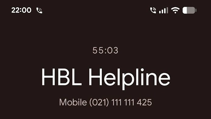 abdullah_ash1's tweet photo. Extremely long waiting time on the helpline. Waited 1 hr and then the call dropped.
Equally pathetic staff at the branch. They just tell you to call the helpline and this is what the “helpline” looks like.
@HBLPak @HBLCare https://t.co/oAjHp2qQDG