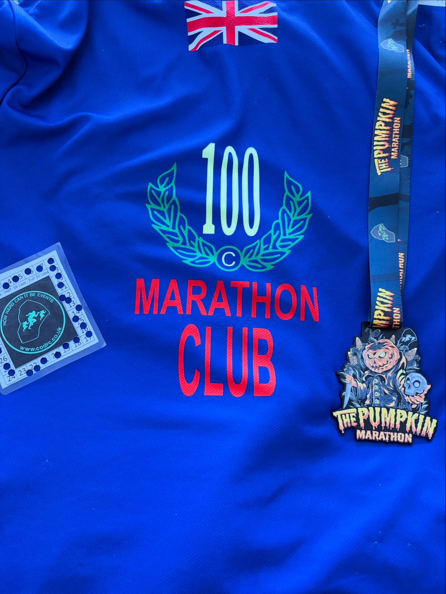 Marathon #520 pumpkin marathon, 32 hilly laps 🏃‍♂️🏃‍♂️✌️✌️