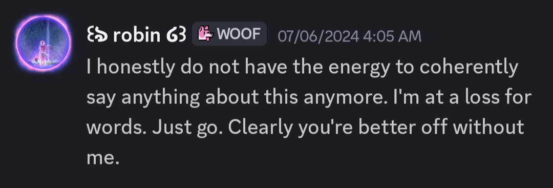 got this after telling my best friend of several years that she was making me feel like a sex object and disregarding me saying i wasnt interested in her 😍😍😍