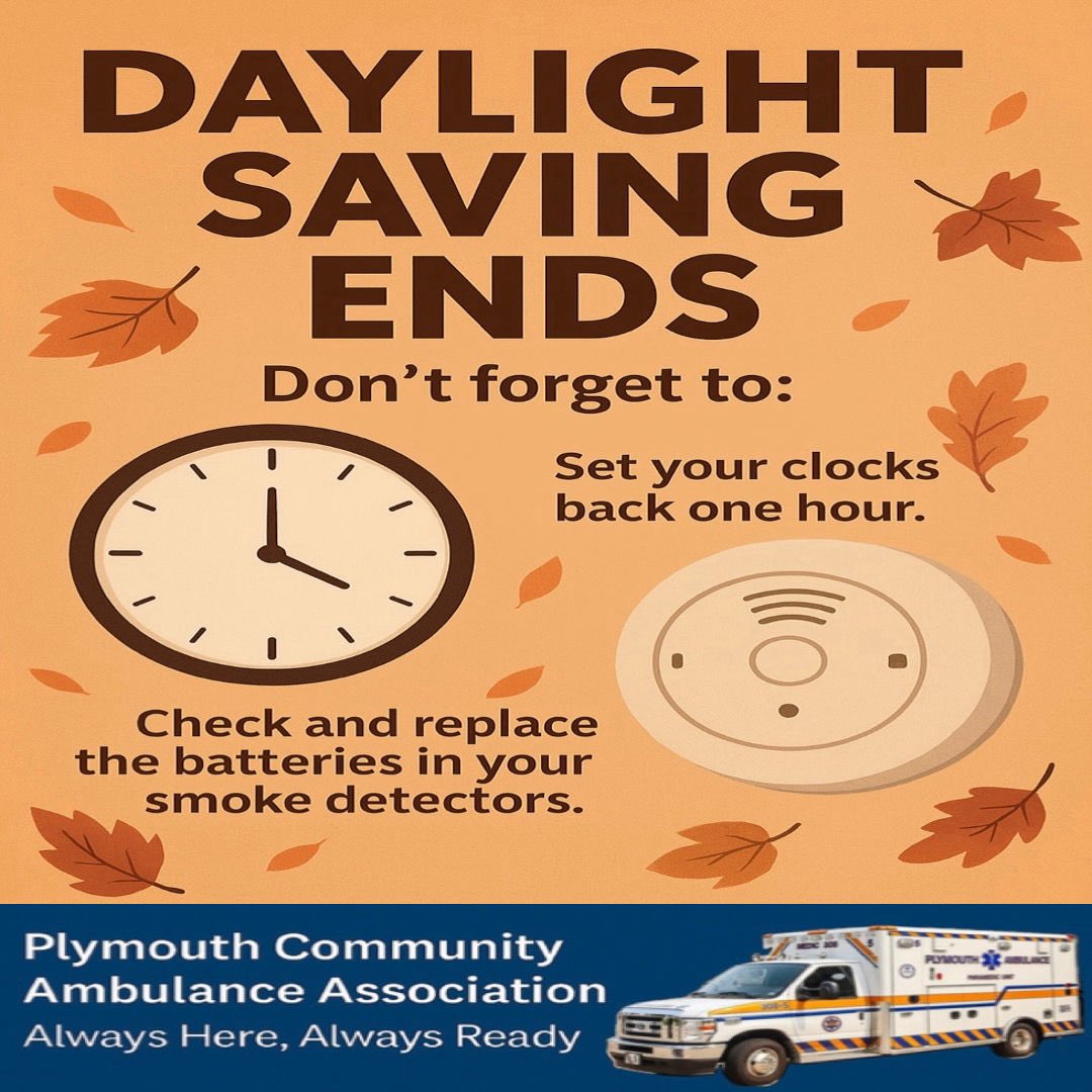 medic308's tweet image. 🕰️ Daylight Saving Reminder! 🍁It’s that time again, we’re falling back!

⏰ Don’t forget to set your clocks back 1hr &amp;amp; enjoy that extra hour of sleep (you’ve earned it).

🚨 Check &amp;amp; replace the batteries in your smoke &amp;amp; carbon monoxide detectors. Saves Lives
#pcaa #medic308