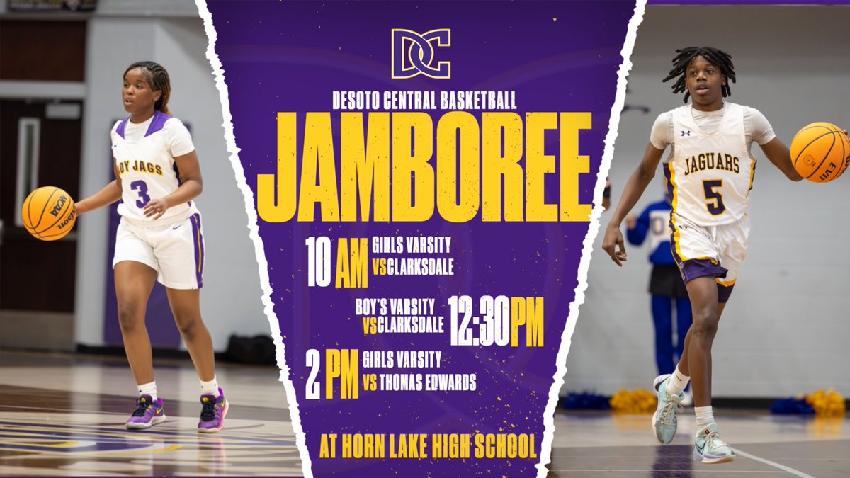 🏀 Hoops on Central Parkway is officially underway!
Both our boys and girls basketball teams hit the court today at the Horn Lake Jamboree to kick off the season!