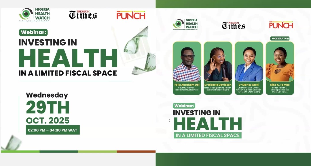 With donor support shrinking and fiscal pressures rising, can Nigeria still build a resilient health system that delivers value for every naira spent?

In this #NHWPost, <a href="/ibk_og/">Ibukun Oguntola</a>  and <a href="/IbeKen_/">Ibe Ken</a> share insights from our recently hosted webinar, “Investing in Health in a Limited