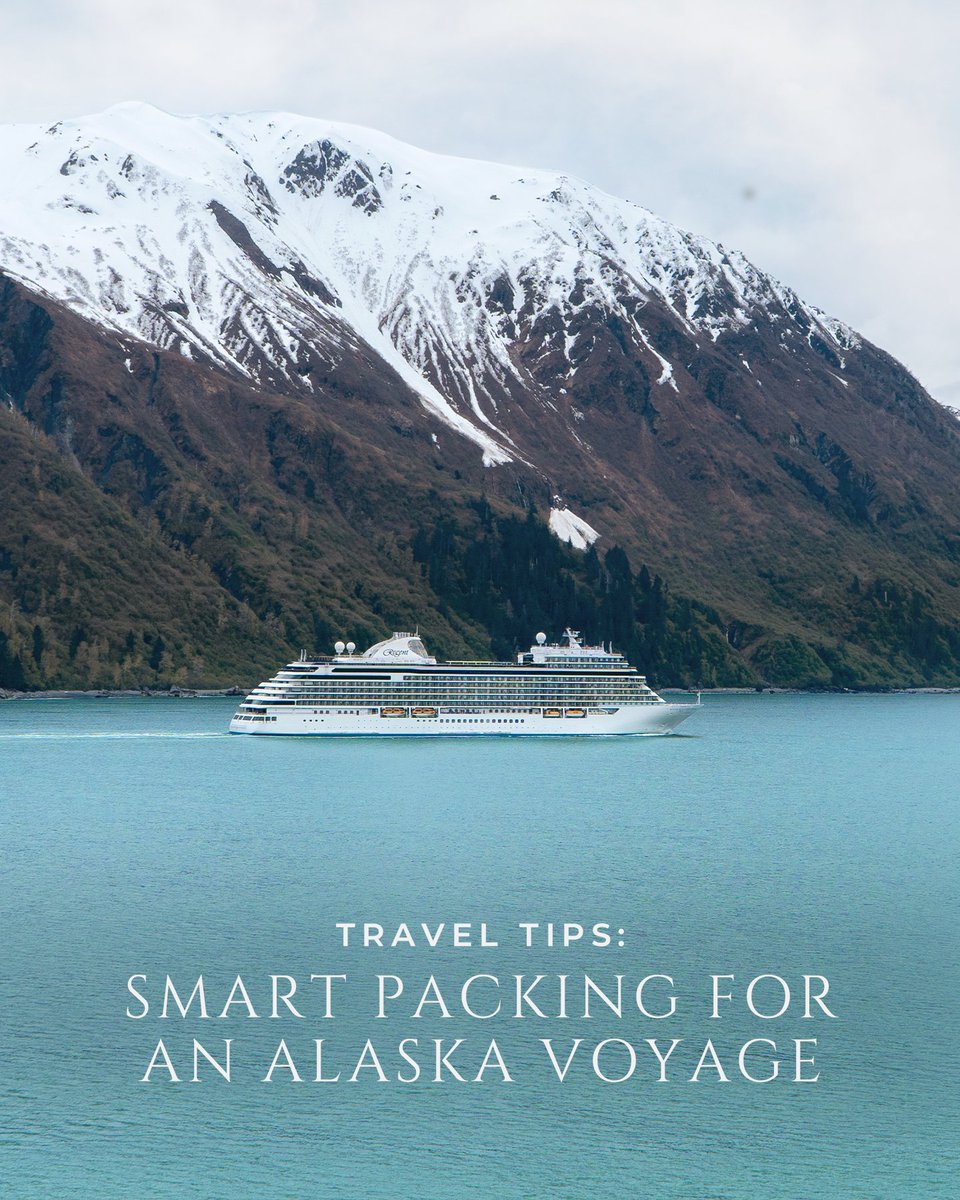 regentcruises's tweet image. Wondering how to pack for your Alaska voyage? Here are the basics on what to bring and what to leave behind, while staying warm and comfortable. Learn more bit.ly/3WsKjnJ #LuxuryGoesExploring #OnTheBlog #AlaskaPackingList #AlaskaCruise