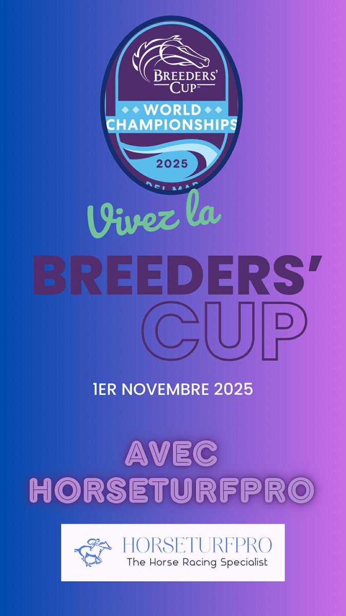 horseturfpro's tweet photo. 🎁 #JeuConcours 🎁

1 @paysafecard de 10€ à gagner! 💶

❓Quel 🐴 remportera la prestigieuse @Longines #BreedersCup Classic (C9) @DelMarRacing ?

➡️ RT + Follow @horseturfpro 
➡️Ton 🐴 gagnant en com 🔥+ #Horseturfpro 

TAS dimanche 02/11 https://t.co/36h8pXhLcc