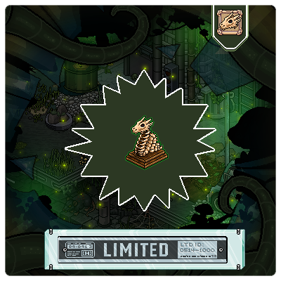 Um último sopro de luz vindo das trevas. 🐉

Disponível em uma quantidade limitada, você poderá adquirir o Raro Lâmpada Esqueleto do Dragão LTD por asinhas hoje a partir das 19h BR | 22h PT.