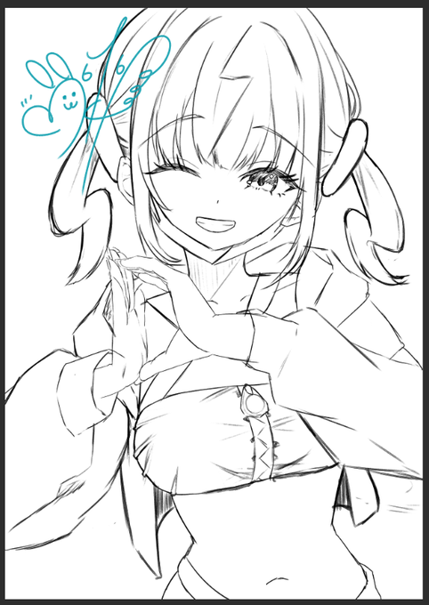 冬コミ原稿息抜きカナリィwip 