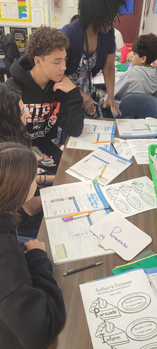 TTMS_APHenry's tweet image. Ms. Parsons’ #readingclass was poppin’ w/ #strategies &amp;amp; #engagement! 🔥 Her ability to #captivate students with simple, high-impact moves is a sight to see! Ask her how the "banker" helps the group build #confidence in answering higher order questions! 😍  #ClimbHigherRoarLouder