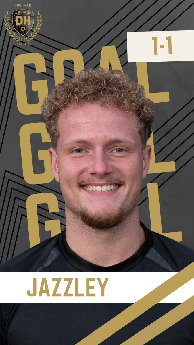 1️⃣ - 1️⃣ • DOELPUNT DIE HAGHE
⏰ • 28’
⚽️ • JAZZLEY