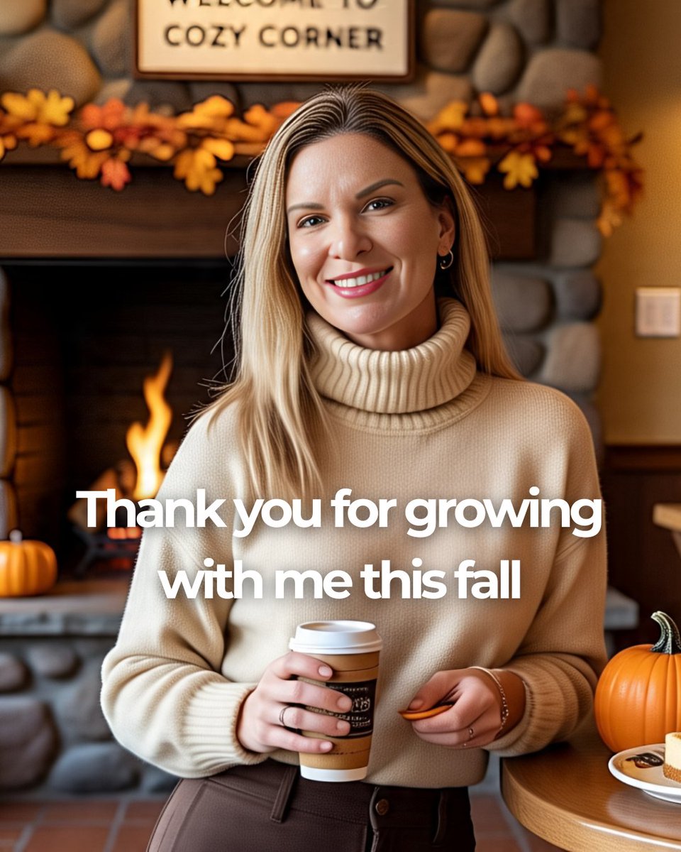 jackiemeyercpa's tweet image. Grateful for this community 🍂 Thank you for growing with me this fall. 

Let’s make the holidays even stronger.

#Gratitude 
#FallBusiness 
#ThankYou