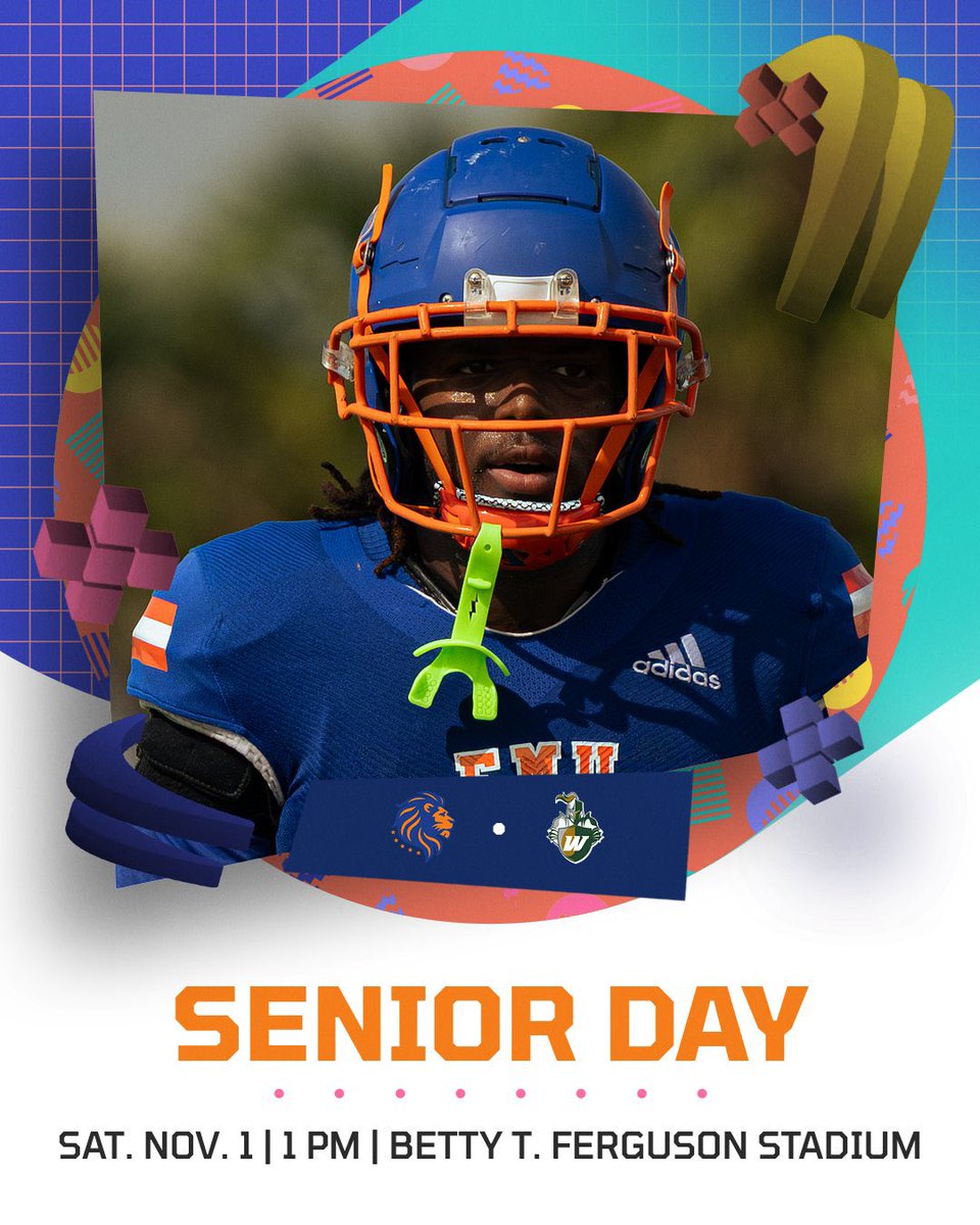 #LIONNATION it's GAME DAY! (SENIOR DAY)

🏈: <a href="/FMULionsFB/">FMU Lions Football</a> 
🆚: <a href="/WebberAthletics/">WebberAthletics</a>
🕰️: 1 PM
📍: Miami Gardens, Fla.
🏟️: Betty T. Ferguson Stadium
📺: urbanedgenetwork.net/watch/1991
📈: fmuathletics.com/sidearmstats/f…
🎟️: fmuathletics.com/sports/2013/8/…

<a href="/FLMemorialUniv/">Florida Memorial University</a>
#fmu #thesunstandard #itsourtime 🦁🏈