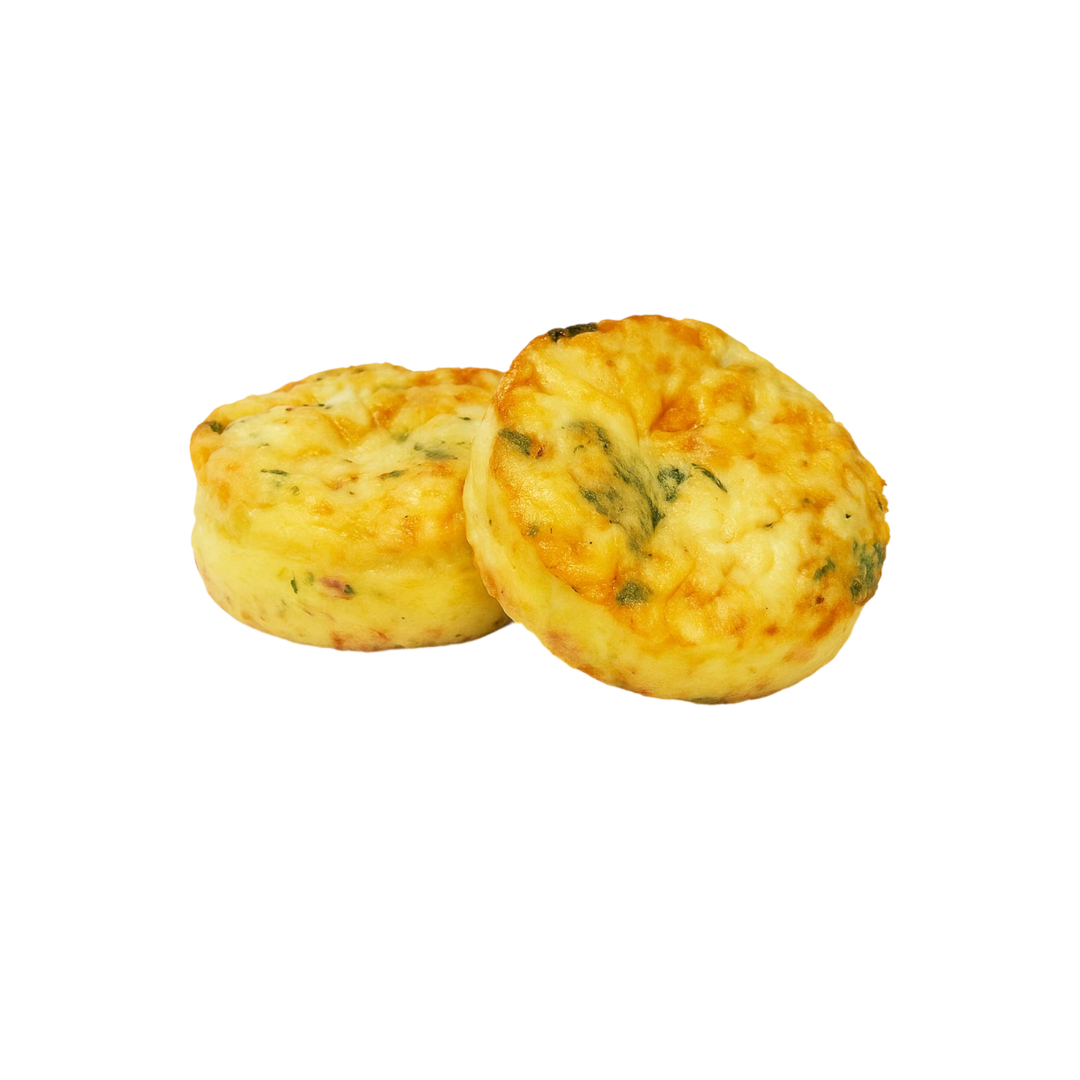 Kickstart your day with our new Frittata! 🍳 Packed with premium ingredients for a truly tantalizing experience. Choose from Tomato Feta or Bacon Spinach Swiss 😋 #LibertyBrewCoffee #FrittataLove #BreakfastGoals 🥓🍅