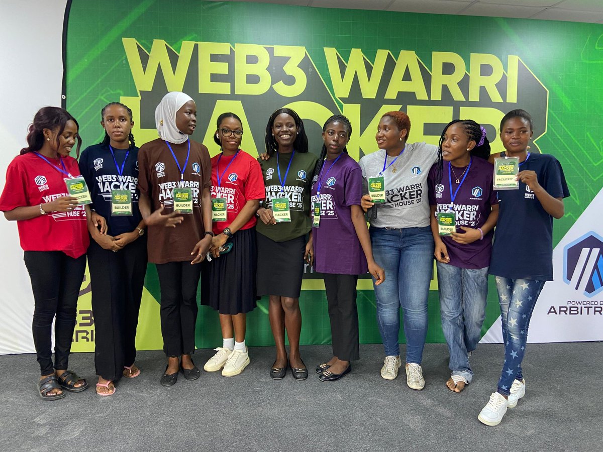 Amy_techie's tweet image. The @web3_warri  hackerhouse came to an end yesterday. 
I met Beautiful minds and very interesting people.
The whole experience is summed up in one word. IMPECCABLE😎💻.
