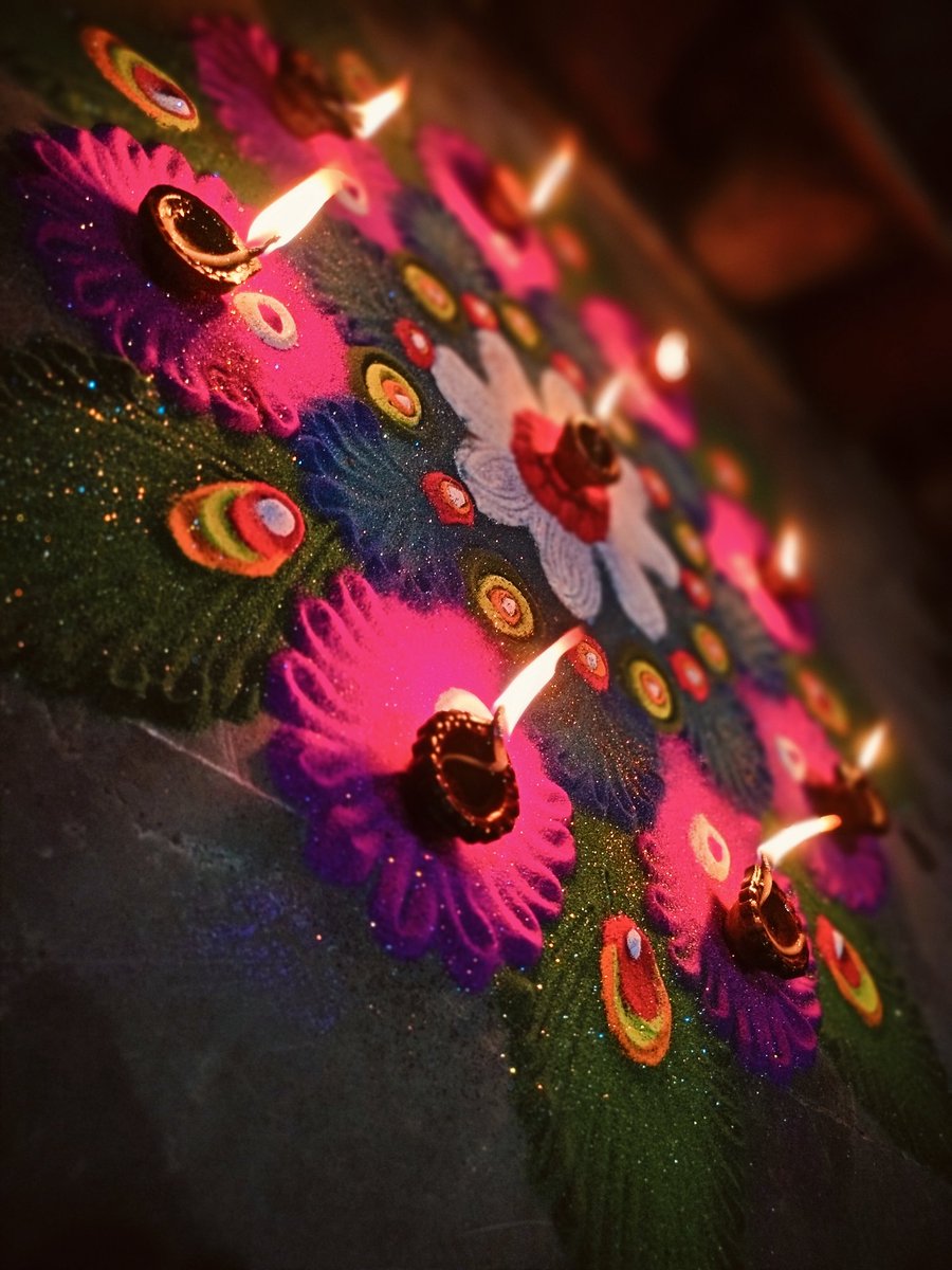 TheMehtaji's tweet image. My lil collection of rangolis 🥹🥰
#Diwali2025