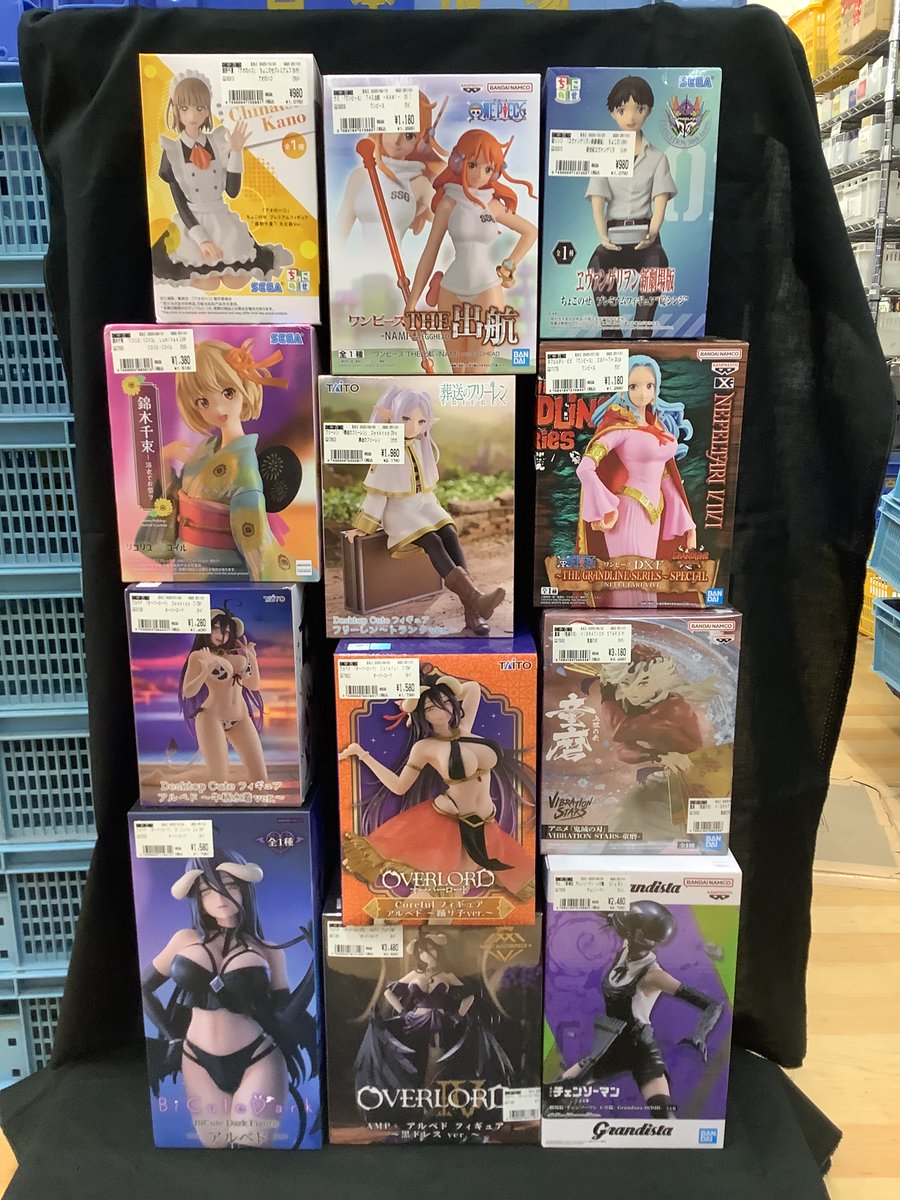 furu1_izumi's tweet photo. ホビー補充✨
フィギュアやキャラクターグッズ、プラモデルの買取はぜひ当店をご利用くださいませ！
#古本市場 #泉大津店 https://t.co/f1CC7gW8T6