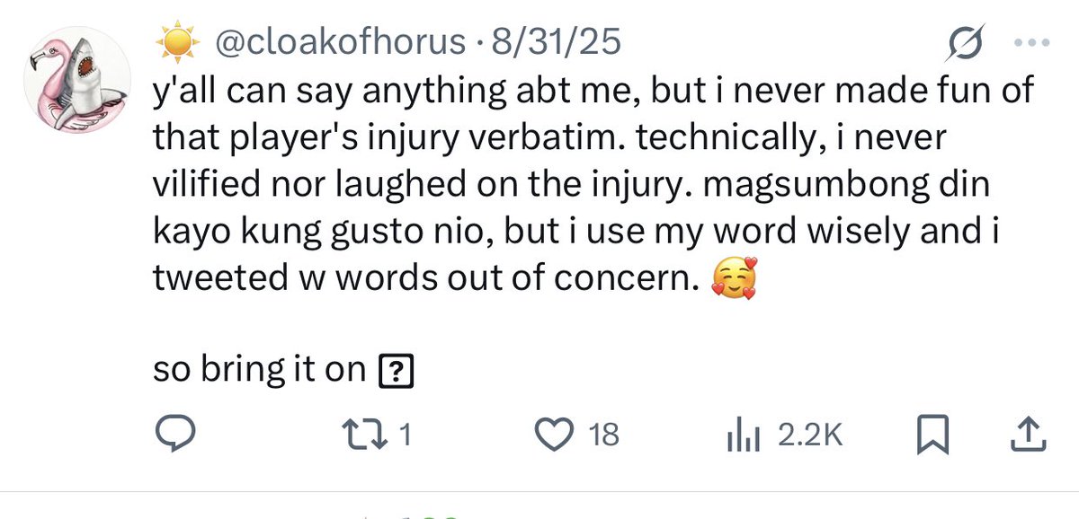 heerckstr's tweet photo. @popsmears hshahahaha post post pa siya ng ganto oh https://t.co/YL6BxUdnBt