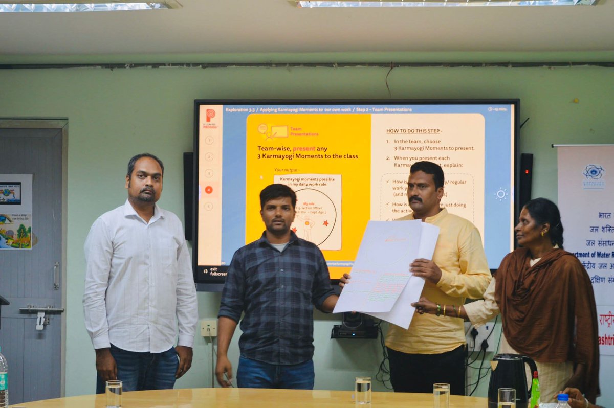 BangaloreCwc's tweet image. A One-Day “Rashtriya Karmayogi Programme” was successfully conducted on 30.10.2025 at the Office of the Executive Engineer, Cauvery Division, Monitoring South Organisation (MSO), Central Water Commission (CWC), Bengaluru. #KarmayogiMission #Rashtriya Karmayogi Programme