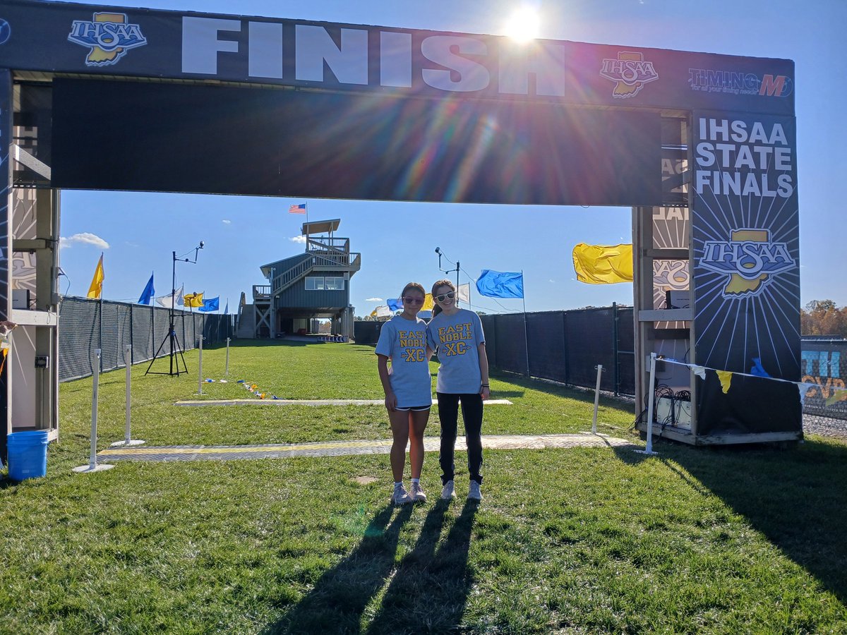 ENXC1's tweet image. Good luck to these ladies in their final high school race at the state finals!