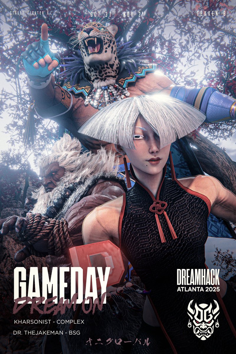 Coming in hot!🔥

Goodluck to the gang heading out to DreamHack Atlanta looking to bring home an ONi W! 

<a href="/GGL_theJAKEMAN/">ONi | Dr.theJAKEMAN, M.D</a> 
<a href="/COMPLEX90_/">ONi | COMPLEX90</a> 
<a href="/Kharsonist/">ONi | Kharsonist ➡️ DH ATL</a> 
<a href="/BlueSkyGuyBSG/">ONi | BlueSkyGuyBSG 🇭🇹🔜DHA🔜RISC</a> 

#FearTheRage👹