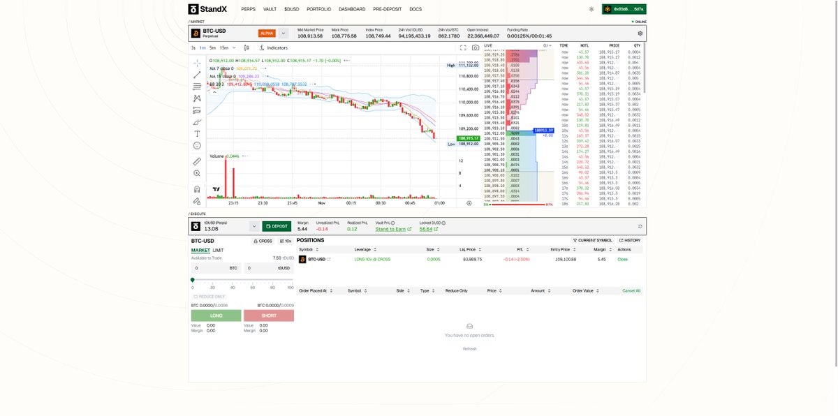 Riska_Ulima's tweet image. 🎯 No Web3 experience? No problem! StandX has starter tutorials, beginner challenges, and a squad that helps you grow! #StandX #CryptoStarter #StandXAlpha @StandX_Official