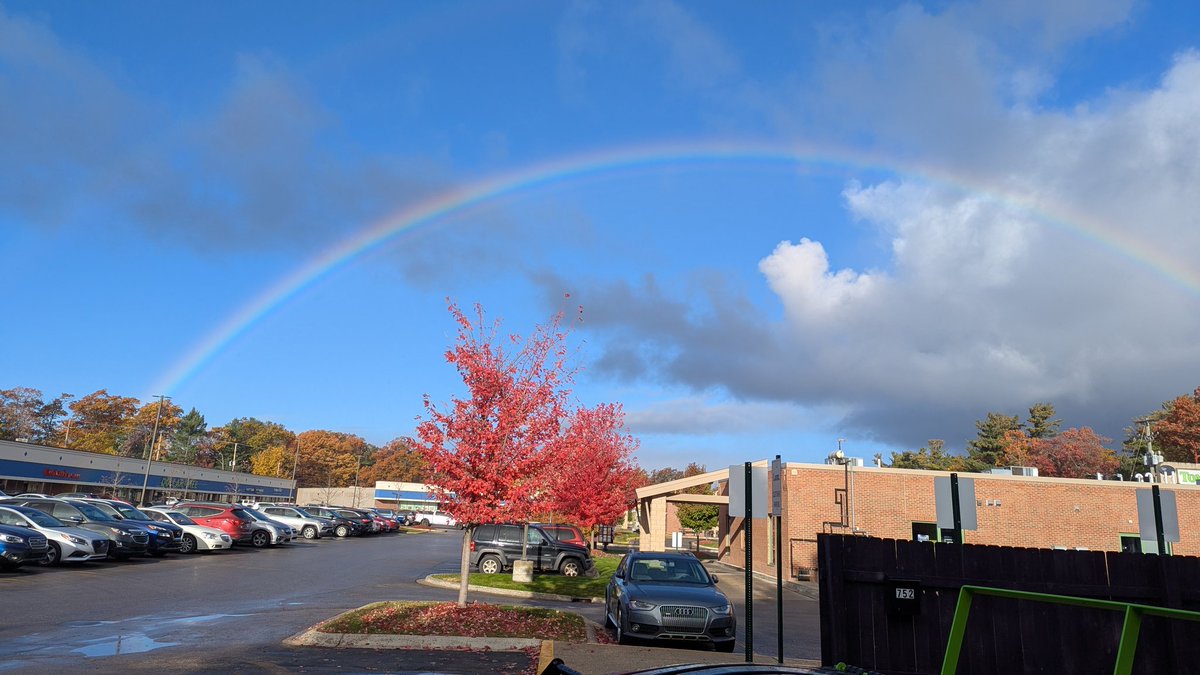 Rainbow this morning