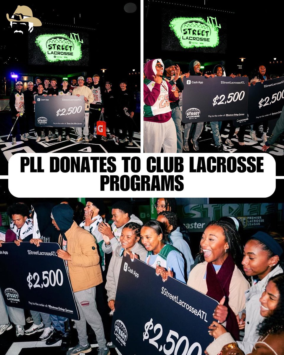 Morehouse, Spelman, and Florida State all received donations from the PLL after the Atlanta Street Lacrosse Games