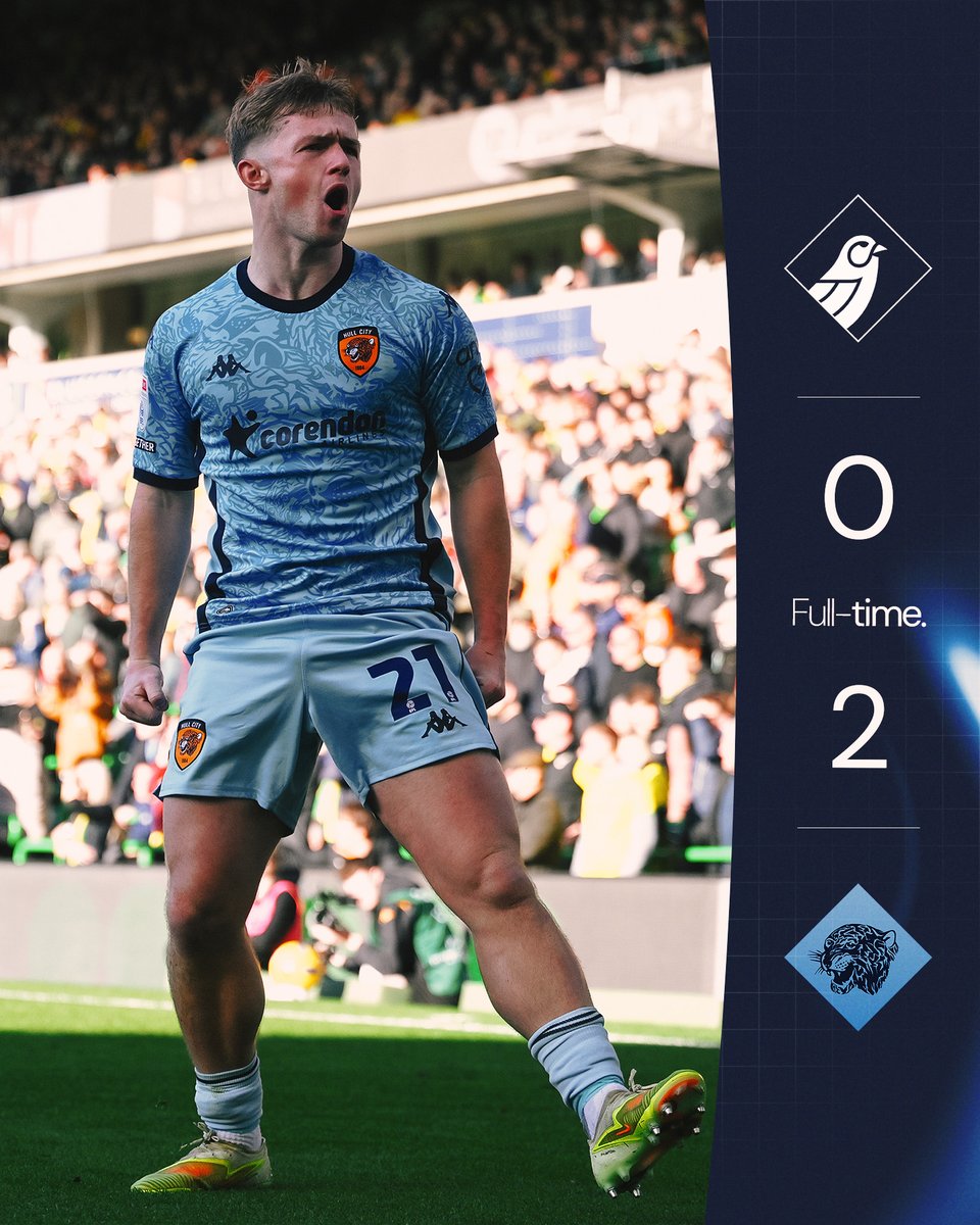 Three points at Carrow Road! 🤩

#hcafc