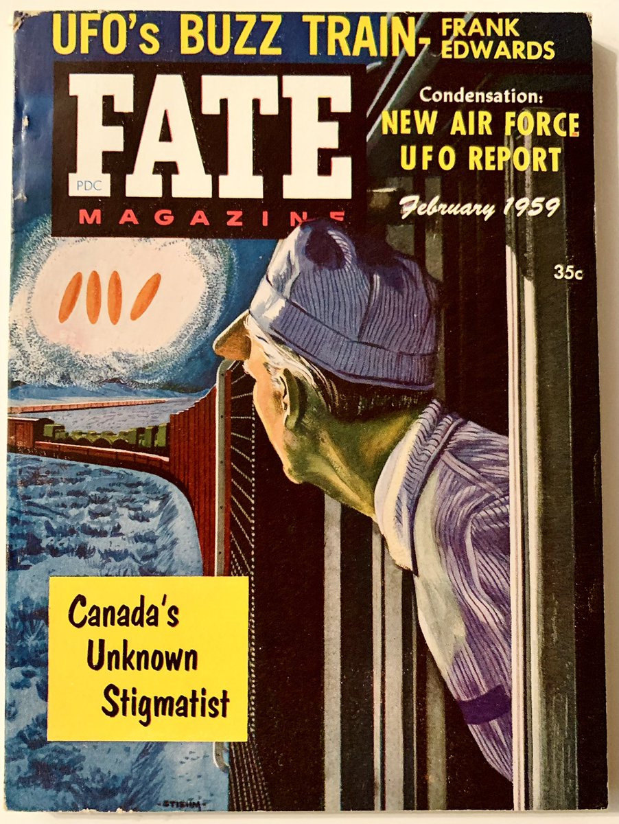 MHuntington7's tweet photo. This famous FATE Magazine issue from 1959 has been newly acquired for the research library! ποΈπΈ #UFOs #UFOX #UFOLibrary #UFOCulture #UFOHistory #Ufology #StudyUFOs π #FATEMagazine https://t.co/prfJwqvTq4