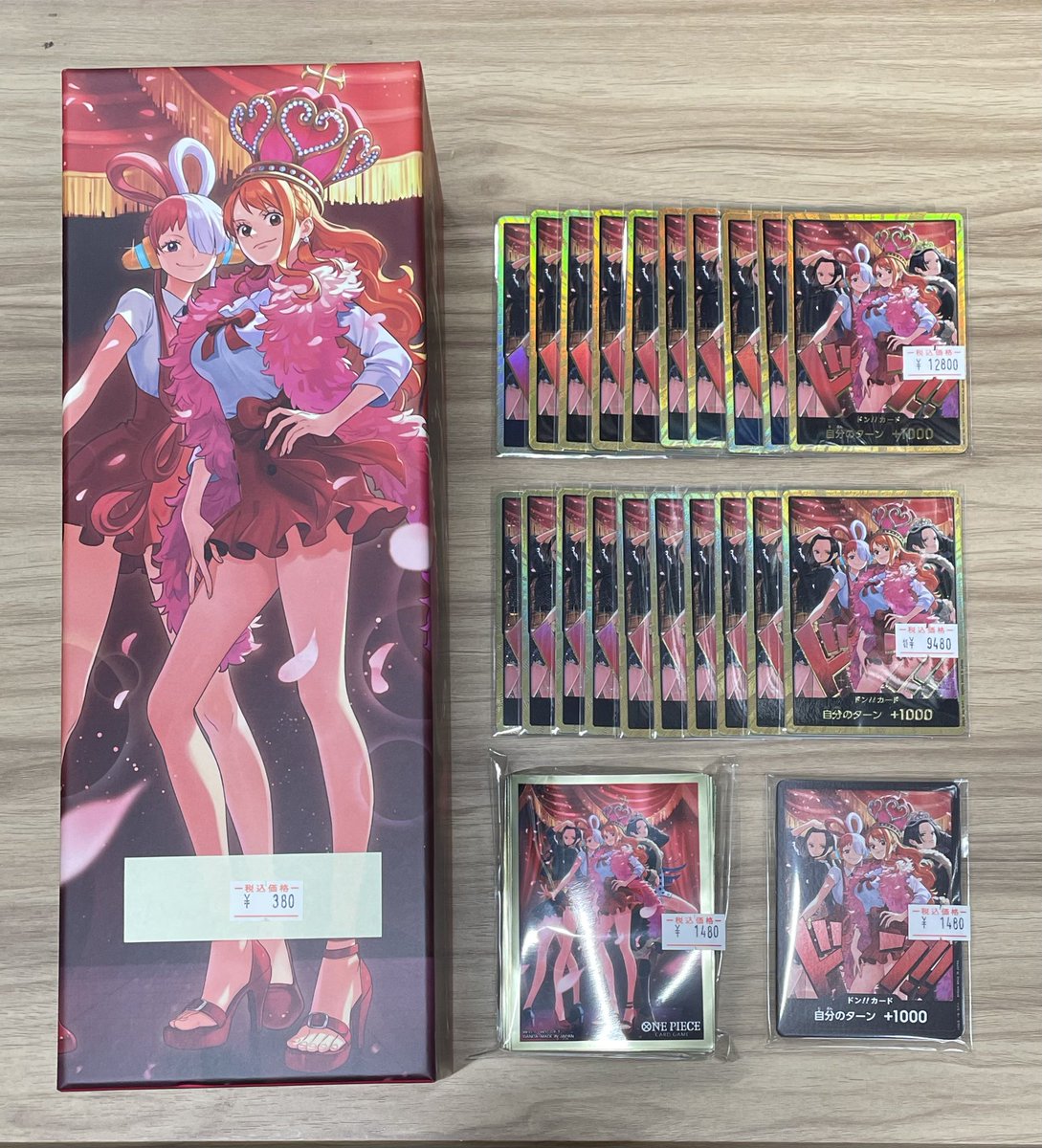 ワンピースカード ナミドンカード 10枚セット ワンピースカードHeroins