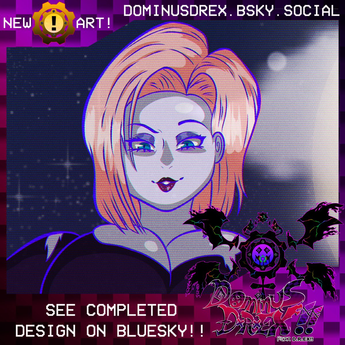 Drew Android 18 as Carrigan from Casper for
<a href="/sparkingcollab/">Sparking Collab</a>'s #SparkingSpirits!  First time drawing a ghost, how DREXCITING!! No timelapse, tho; forgot to turn it back on after building new PC but at least it's my first piece with it!

Full on 🦋!!

#DominusWorks #Dragonball