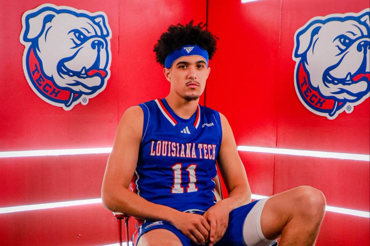 Trinity Valley CC wing Braylon Wenger committed to Louisiana Tech on Thursday. #HBTD #BarkLouder #JUCOBasketball

“The things that led me to commit were the relationship I had with the staff, their winning program, and the great culture."

open.substack.com/pub/sportsmadn…