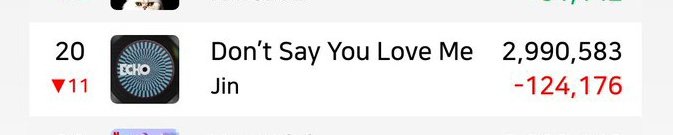 🚨 SE LES DIJO QUE NO SUELTEN EL STREAM A DSYLM QUE EL RECORD LO ESTÁ SEGURO Y ADEMAS ES LA PLACA 1B DE JIN, ENSERIO LA DEJARAN CAER ASI??? lleva teniendo perdidas grandes por días, PONGANSE LAS PILAS 🫵

PANIC STREAM FOR DSYLM
STREAM X100 DSYLM
#Dont_Say_You_Love_Me