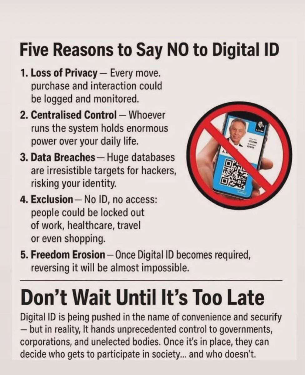 CrownAddiction's tweet image. Globalists want digital ID, so they know which part of the herd to thin.