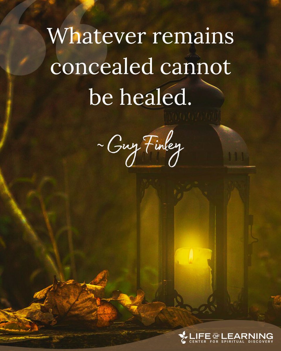 guy_finley's tweet image. &quot;Whatever remains concealed cannot be healed.&quot; ~ Guy Finley #selfdiscovery #lettinggo #guyfinley