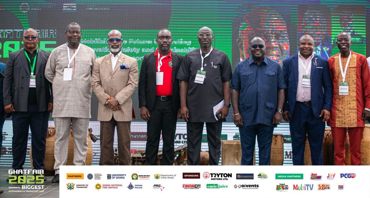 CEO of The Chartered Institute of Logistics and Transport (CILT) <a href="/ChiefTeete/">Chief Teete OWUSU-NORTEY FCILT, FGIPS</a> at #Ghatfair2025