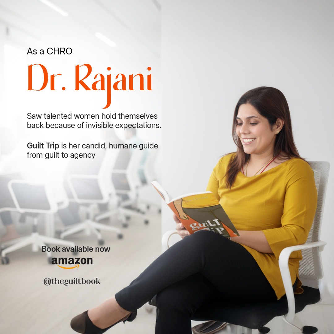 Empowering women to rise beyond invisible expectations — Dr. Rajani’s Guilt Trip is a transformative journey from guilt to agency.

#TheGuiltBook #GuiltTrip #EmotionalWellness #Amazon