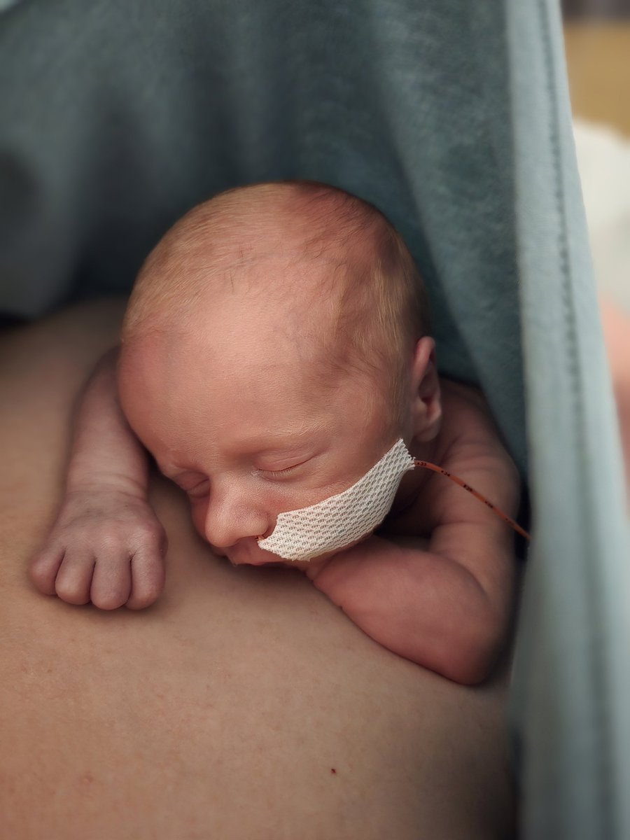 the child has arrived