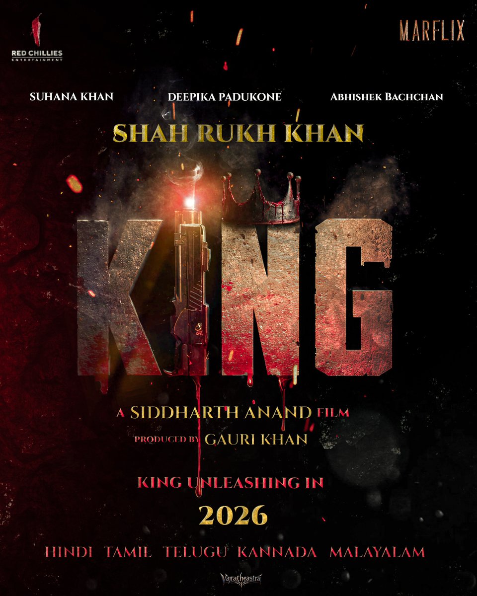 THERE IS ONLY ONE "KING" 

<a href="/iamsrk/">Shah Rukh Khan</a> #HappyBirthdaySRK <a href="/justSidAnand/">Siddharth Anand</a> <a href="/gaurikhan/">Gauri Khan</a> <a href="/RedChilliesEnt/">Red Chillies Entertainment</a> <a href="/deepikapadukone/">Deepika Padukone</a> <a href="/juniorbachchan/">Abhishek 𝐁𝐚𝐜𝐡𝐜𝐡𝐚𝐧</a> #SuhanaKhan #ShahRukhKhan