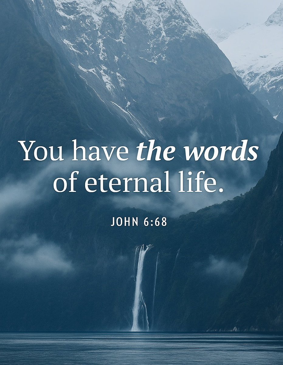 The__Bible7's tweet image. John 6:68