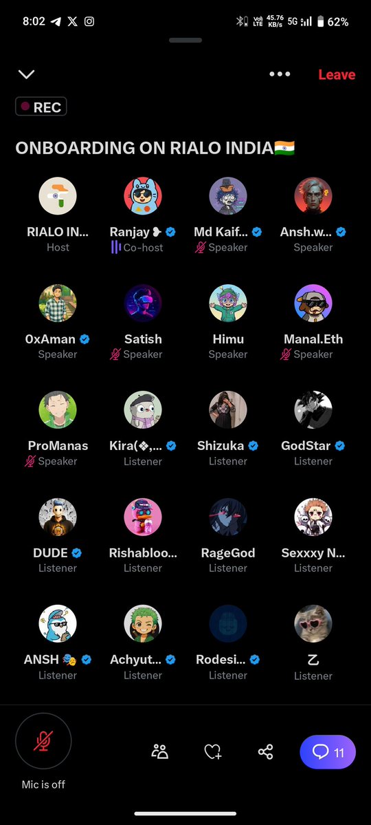 0xZenitsuWeb3's tweet image. Weekend vibes with the Rialo Fam ❤️

Chilling , talking Web3 , nd diving deep with Rialo

Join nd share ur thoughts or just vibe with us 😉