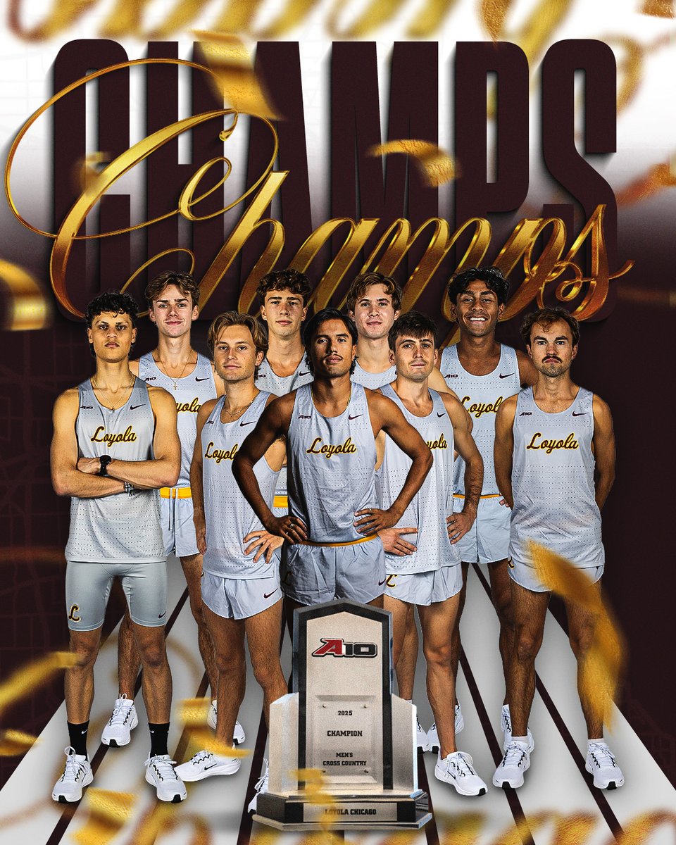Atlantic 10 Champions! 🏆

Loyola Chicago wins the <a href="/atlantic10/">Atlantic 10 Conference</a> men's title for the third time in four years!!!