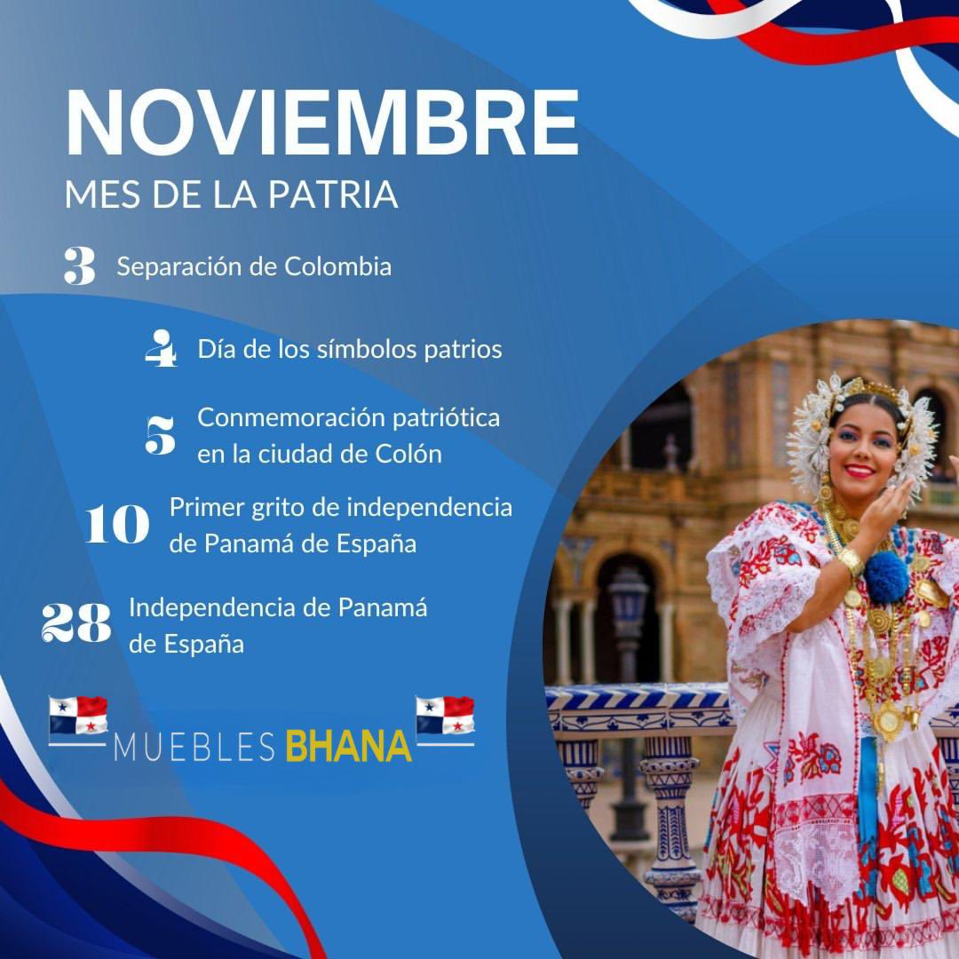 ¡Viva Panamá! 🇵🇦 Hoy celebramos nuestra historia, nuestra cultura y todo lo que nos hace únicos. #BhanaMejoresPrecios #FiestasPatrias #Panamá